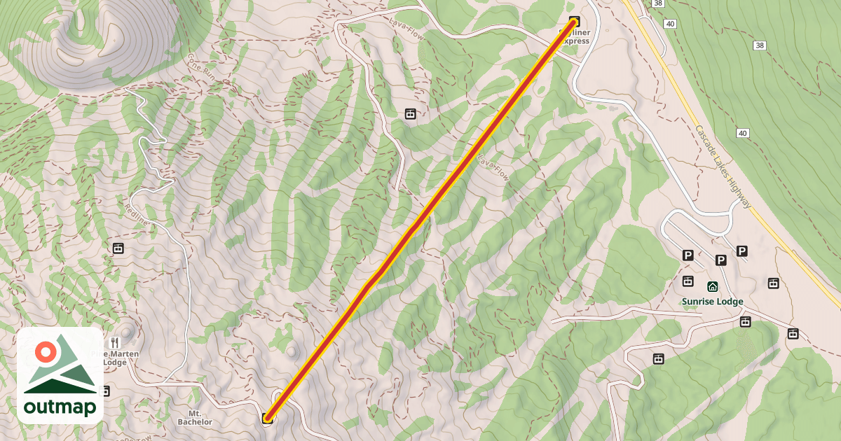 Map of Skyliner Express