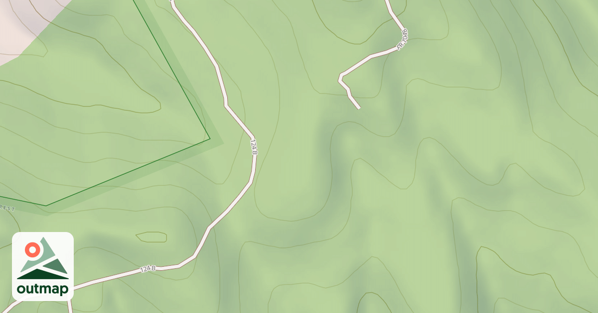 Map of White Sulphur Ohv Trail - B
