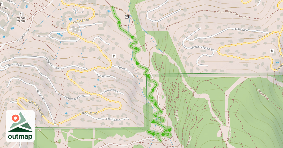 Map of Verde