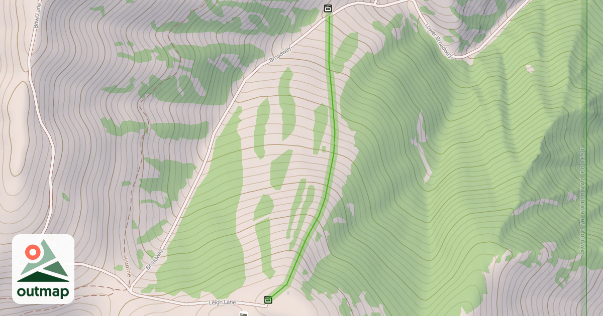 Map of Gretchen's Gold