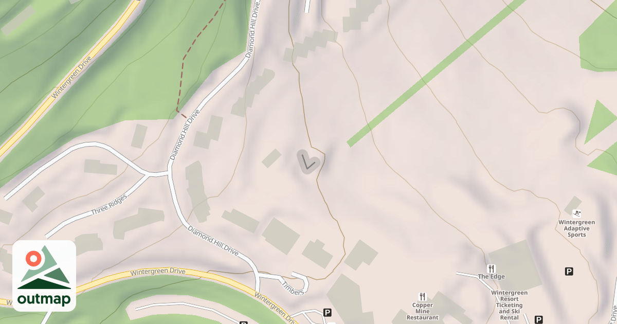 Map of Loggers Alley Exit