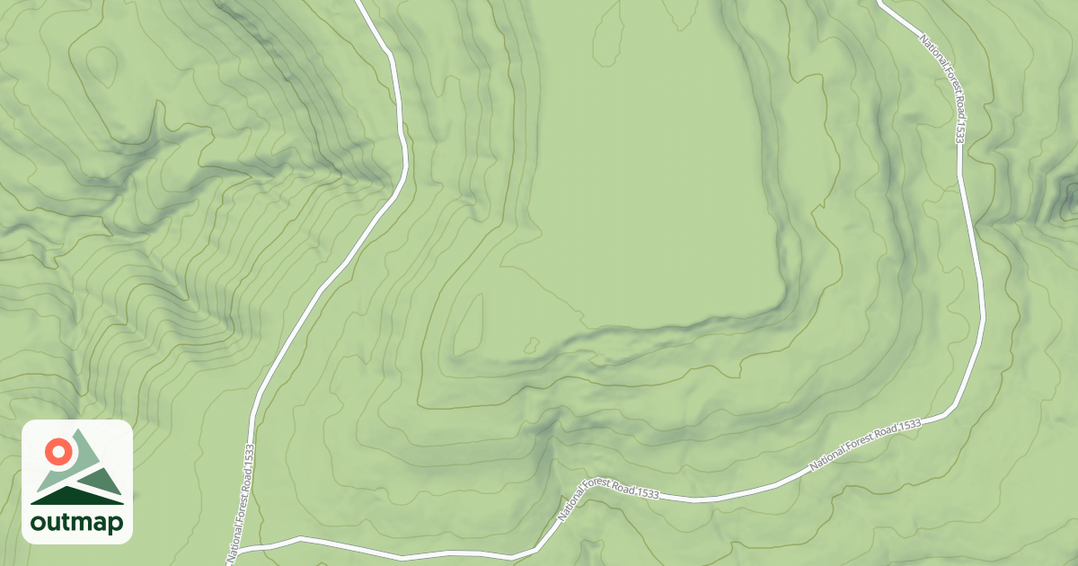 Map of USFS National Forest System Roads {47A76649-980E-4994-AD50-EF918F40A555}