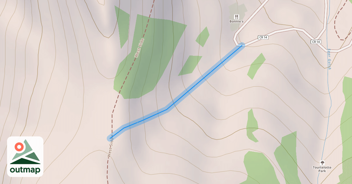 Map of Tourtelotte Park