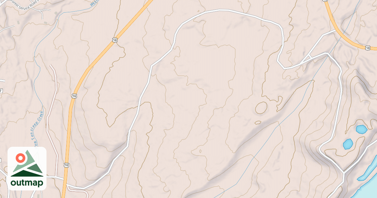 Map of DEER HAVEN DRAW