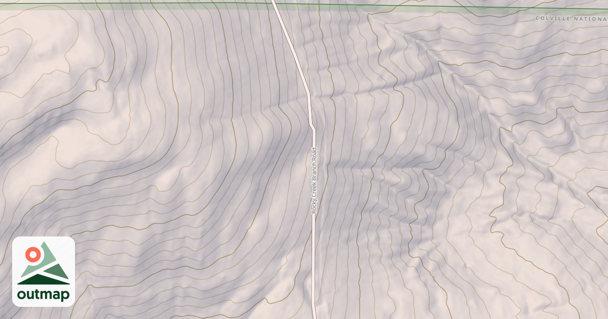 Map of USFS Motor Vehicle Use Map Roads {A35E44D0-E104-4D31-91E9-A4313595E1FD}