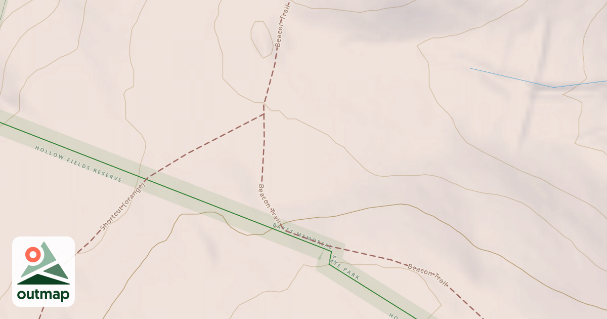 Map of Beacon Trail