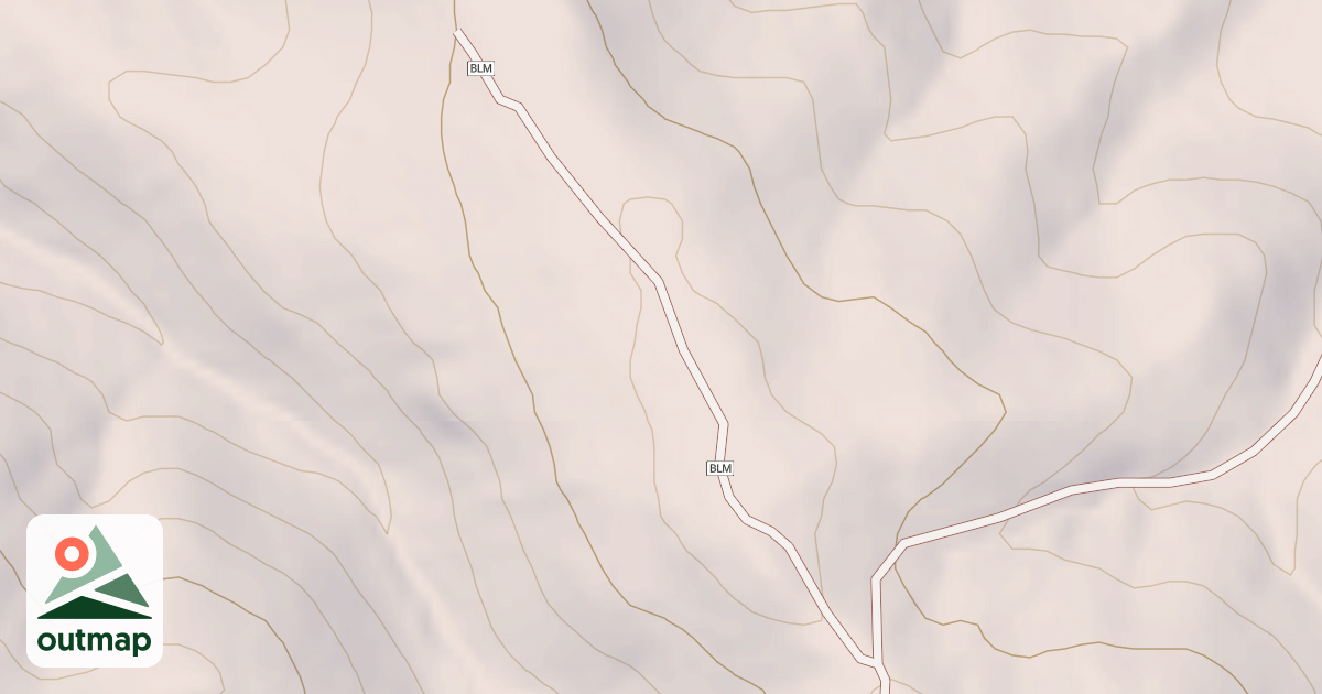Map of BLM National GTLF Public Motorized Roads 1416505f-f0f6-4819-a1a2-13d4aca220d3