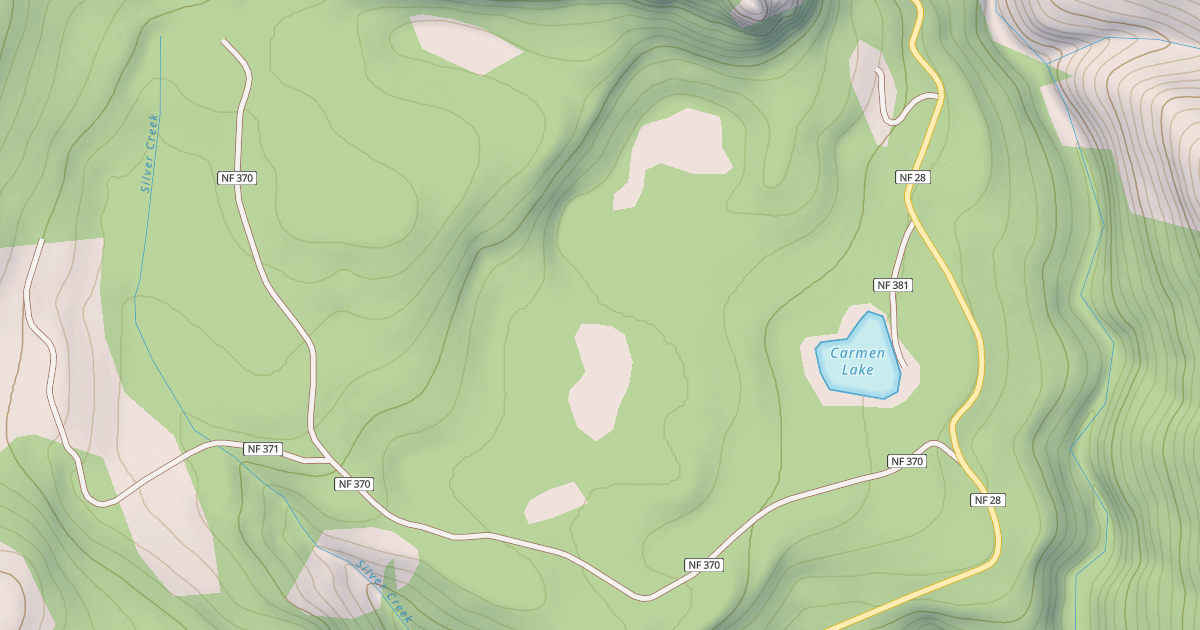 Map preview of BOZE SALV/CAMPFORT T.S.