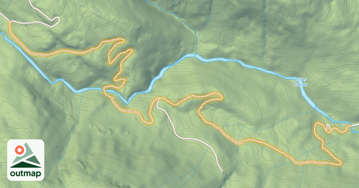 Map of Pemberton Creek Mainline