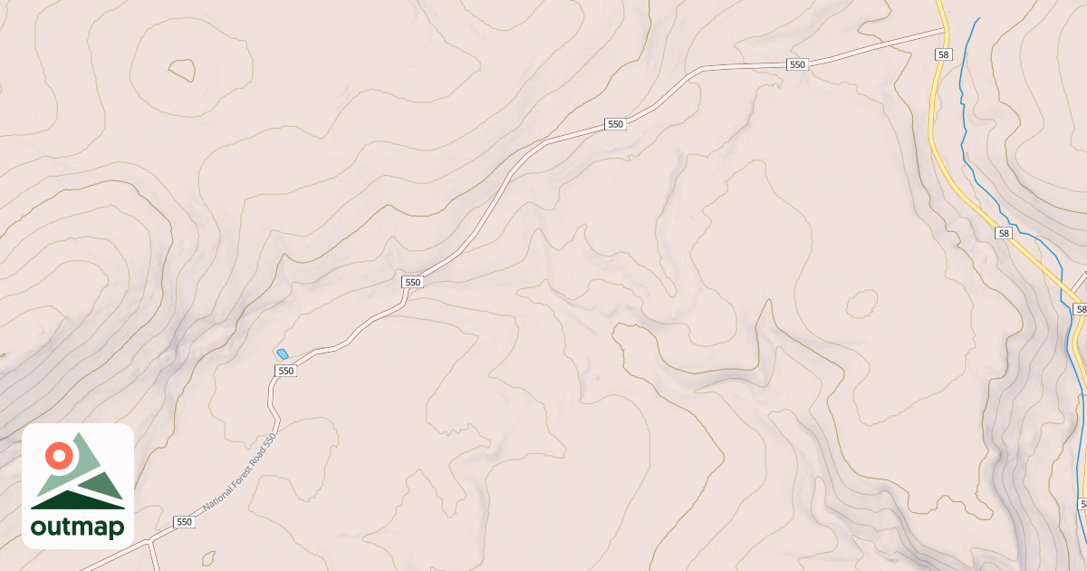 Map of HARDSCRABBLE