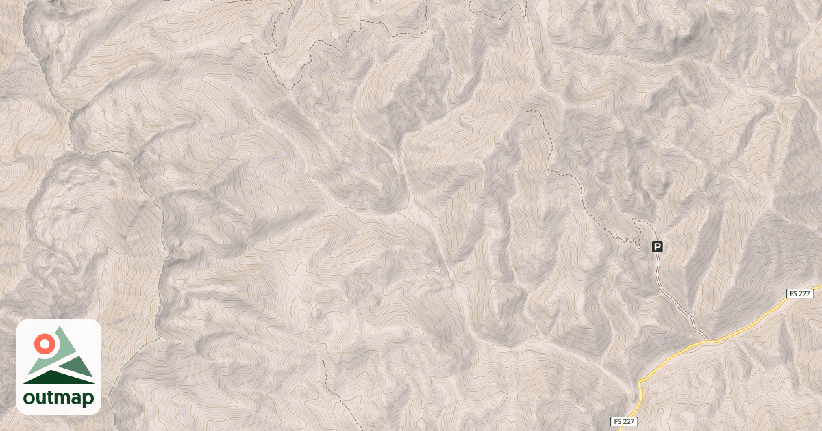 Map of CASTLE ROCK
