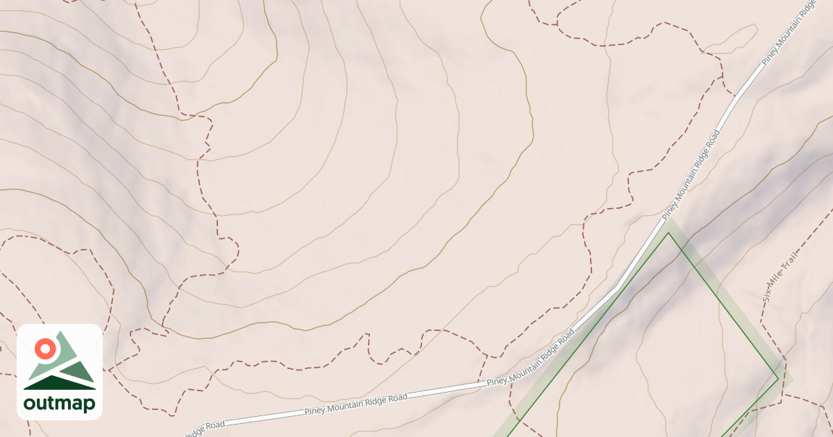Map of Michaux State Forest - ATV Trail System