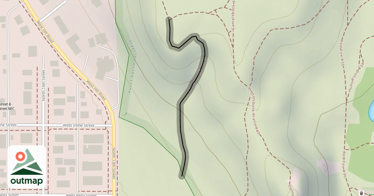 Map of #40 Camel's Back