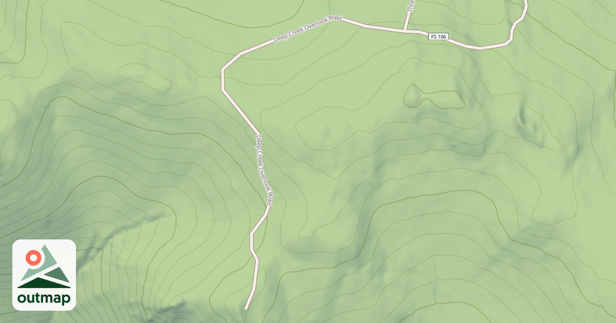 Map of DEEP CREEK OVERLOOK