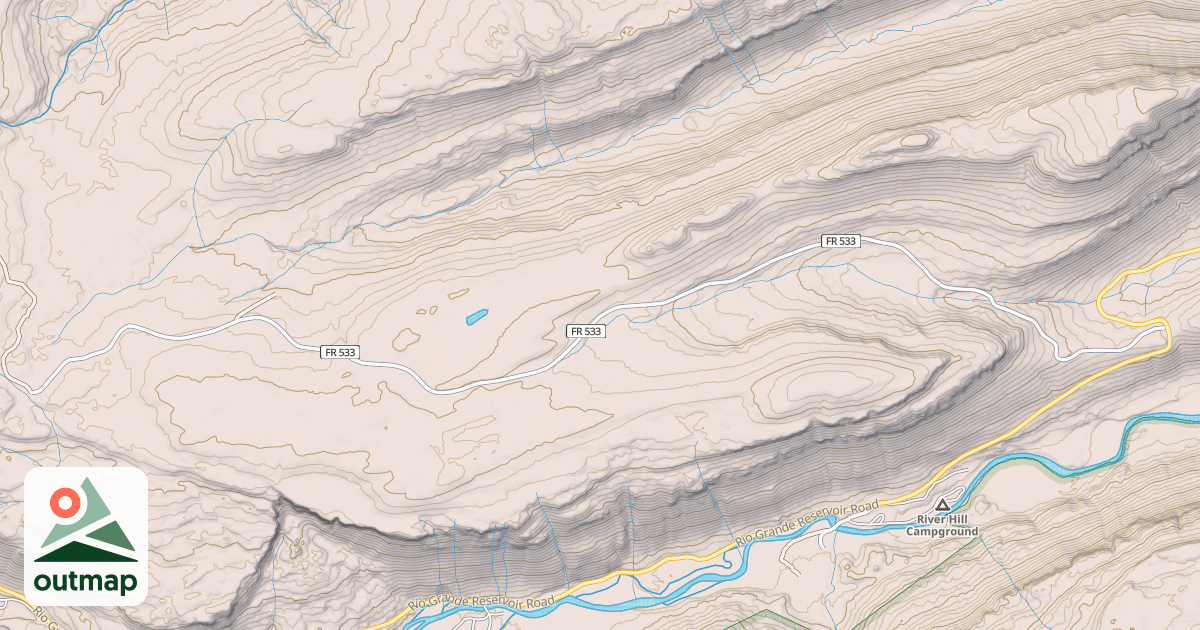 Map of SAWMILL CANYON