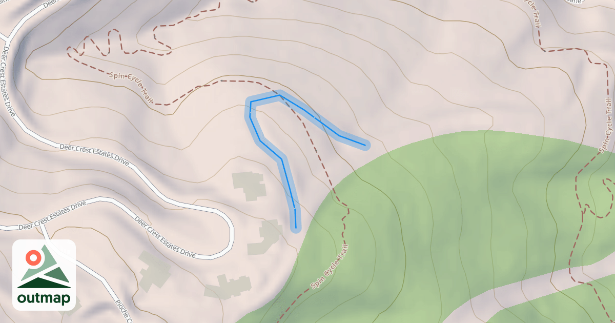 Map of Pioche Loop