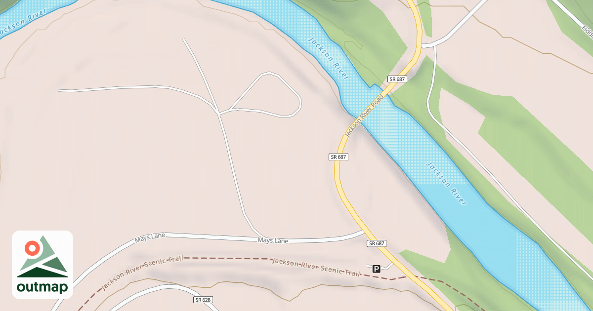 Map of PETTICOAT JUNCTION