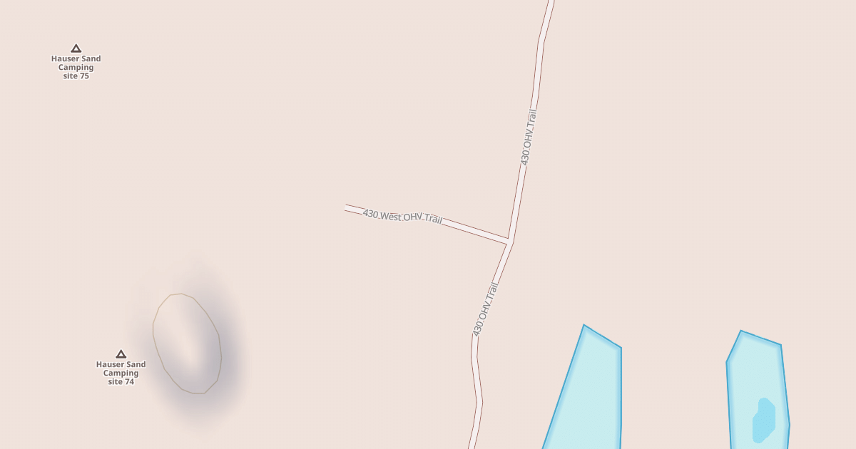 Map preview of USFS Motor Vehicle Use Map Trails 2820