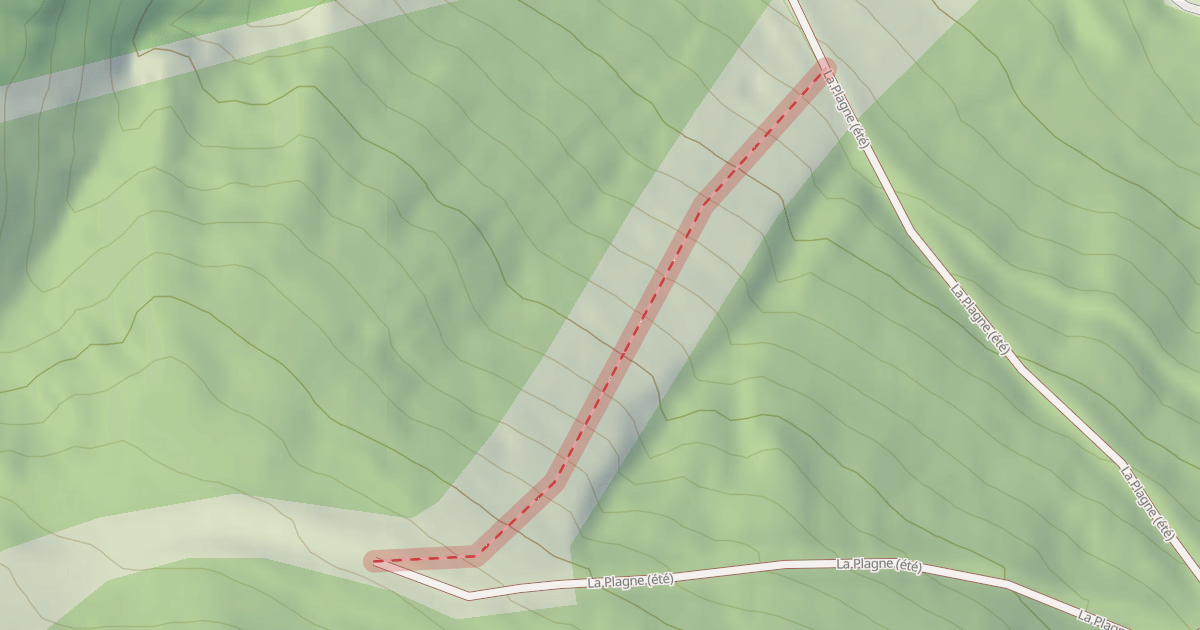 Map preview of Mur de la Noire