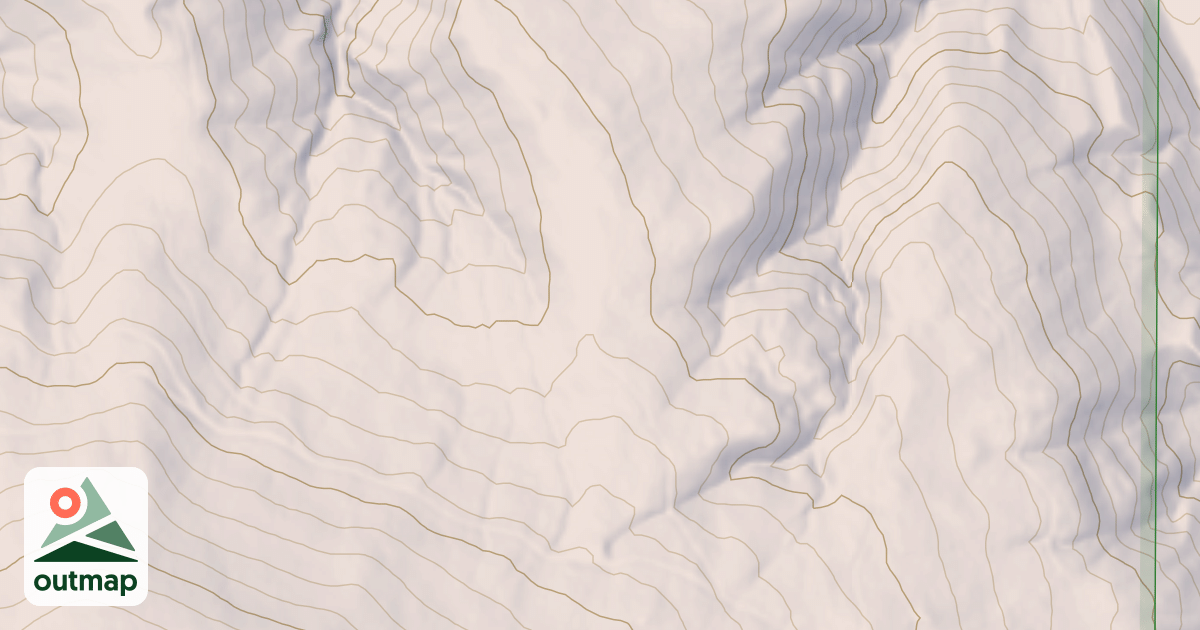 Map of CROOK MTN BR 1C