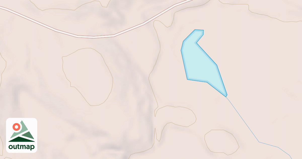 Map of INDIAN HEAD SPUR AA