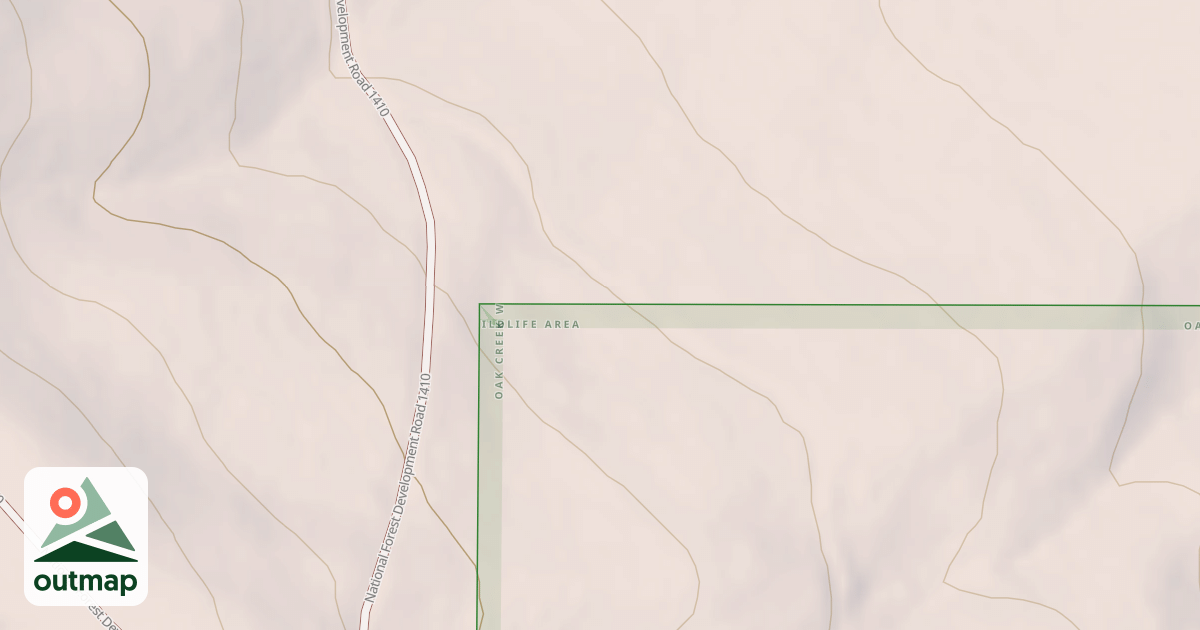 Map of USFS National Forest System Roads {19AE892D-05A7-4166-8125-B1DE5E0206F0}