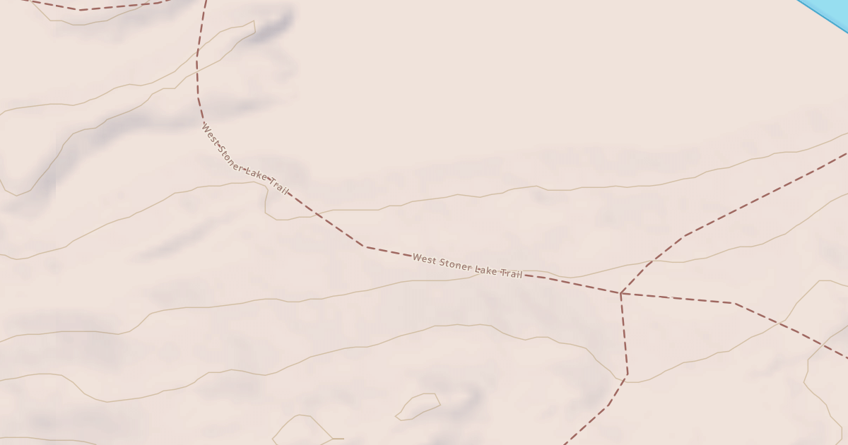 Map preview of West Stoner Lake  Trail