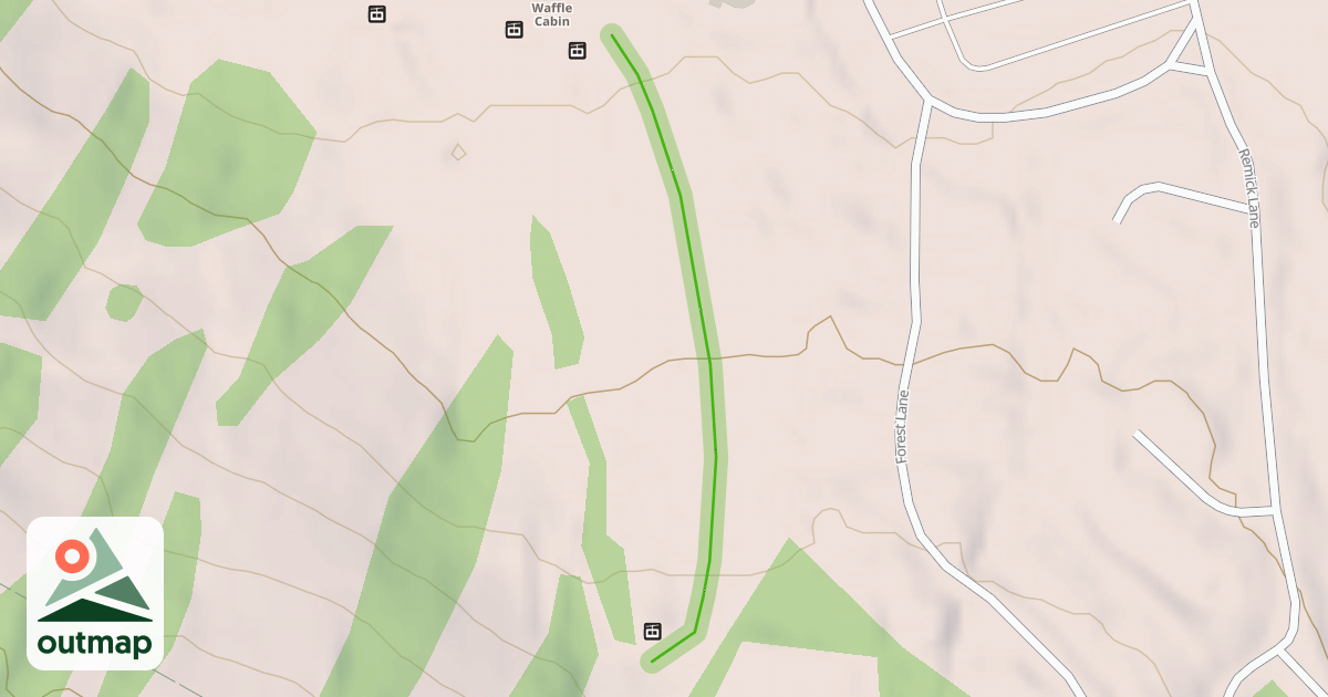 Map of Rosebrook Meadow