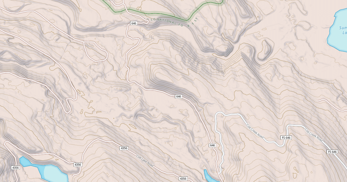 Map preview of COLT CREEK