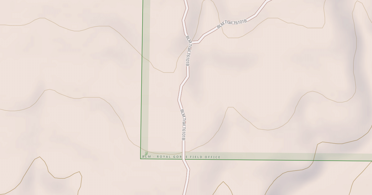 Map preview of BLM National GTLF Public Motorized Trails 9e557ebb-a35a-41ab-8270-b09b54be6bf2