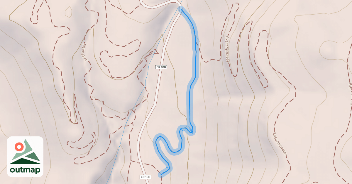 Map of Gnawly Line