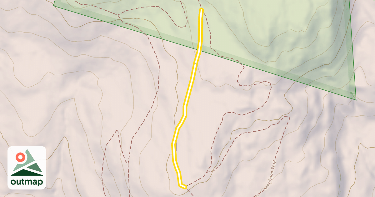 Map of King Farm Loop Trail