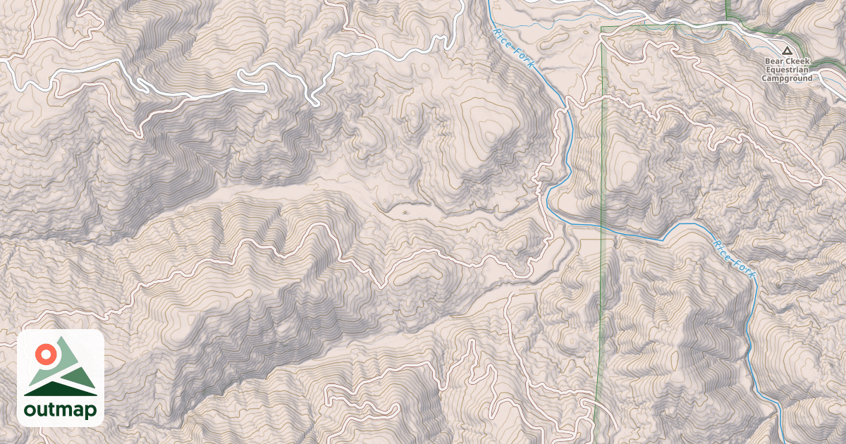 Map of POGES TRAIL