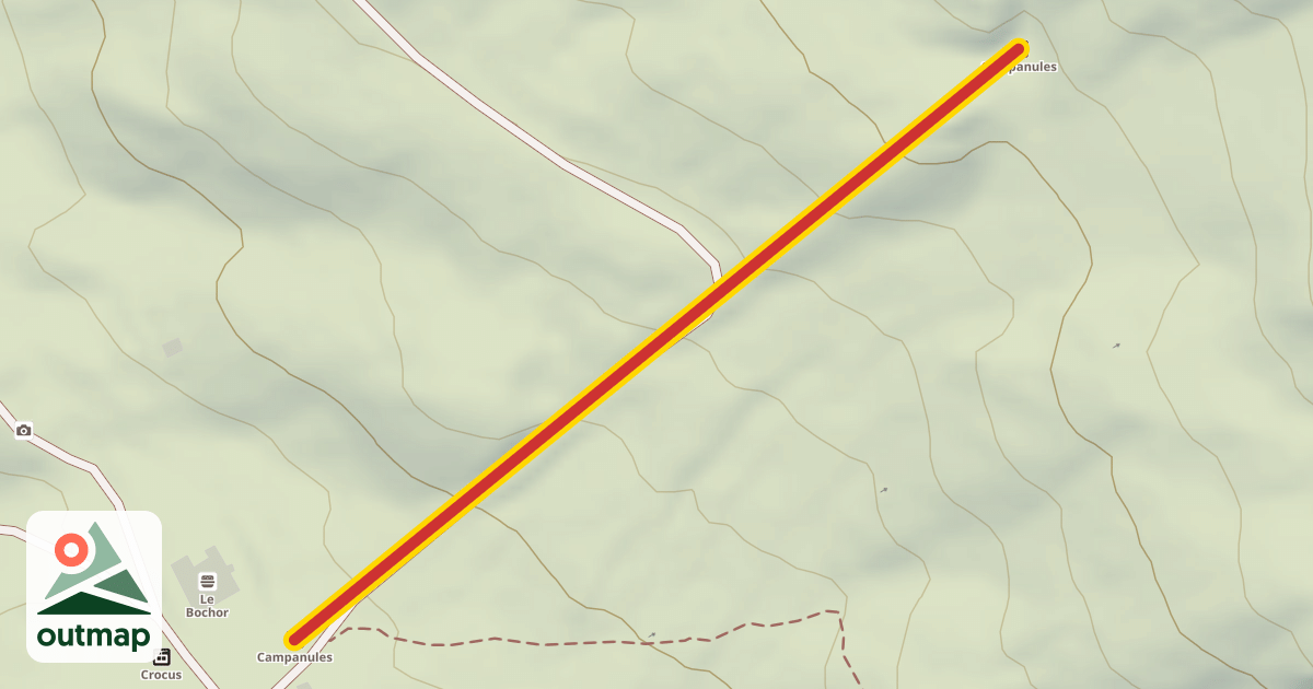 Map of Campanules