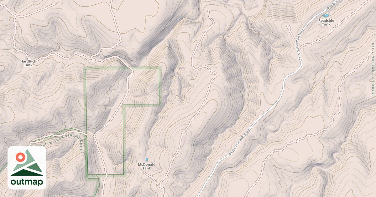 Map of 4235 N