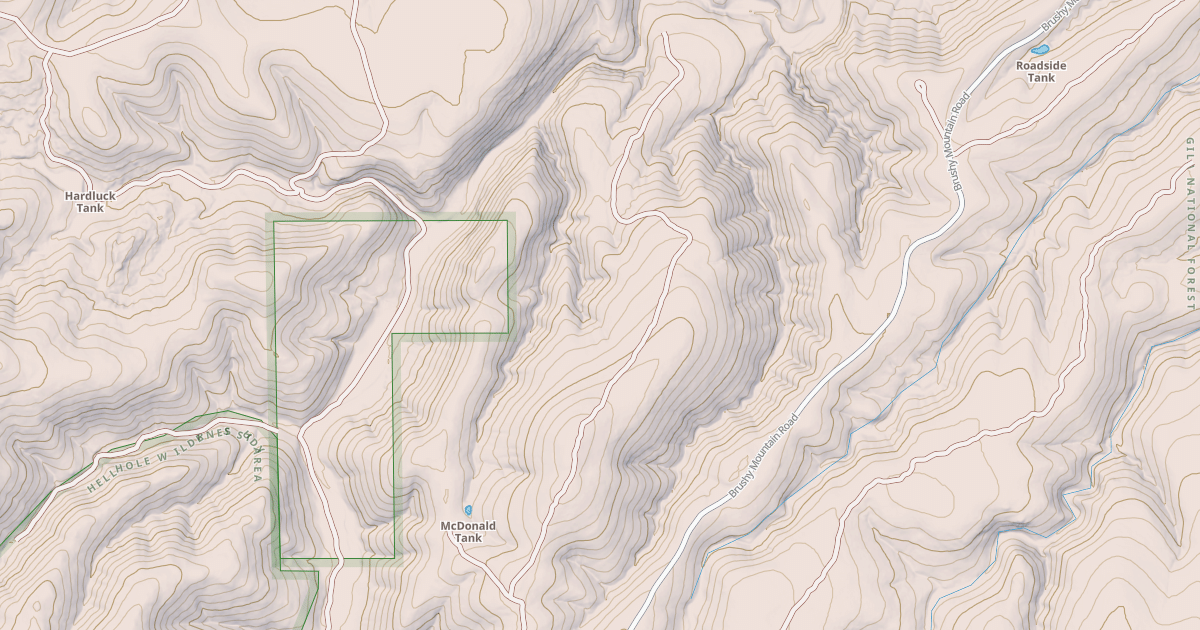 Map preview of 4235 N