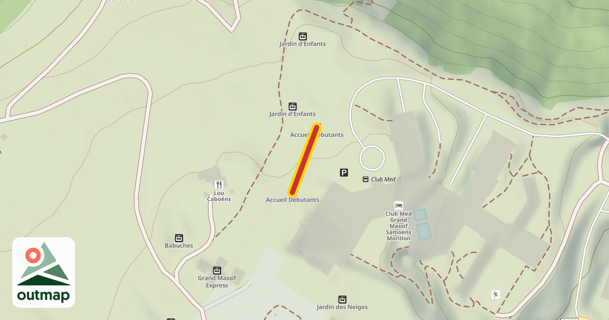 Map of Accueil Débutants
