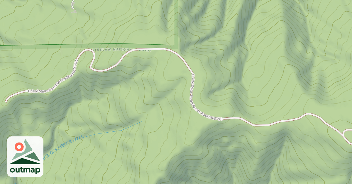 Map of USFS National Forest System Roads {F8EBB62D-1AA4-4D1F-9B52-D341FCB03DFB}