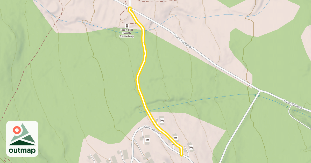 Map of Luce Trail