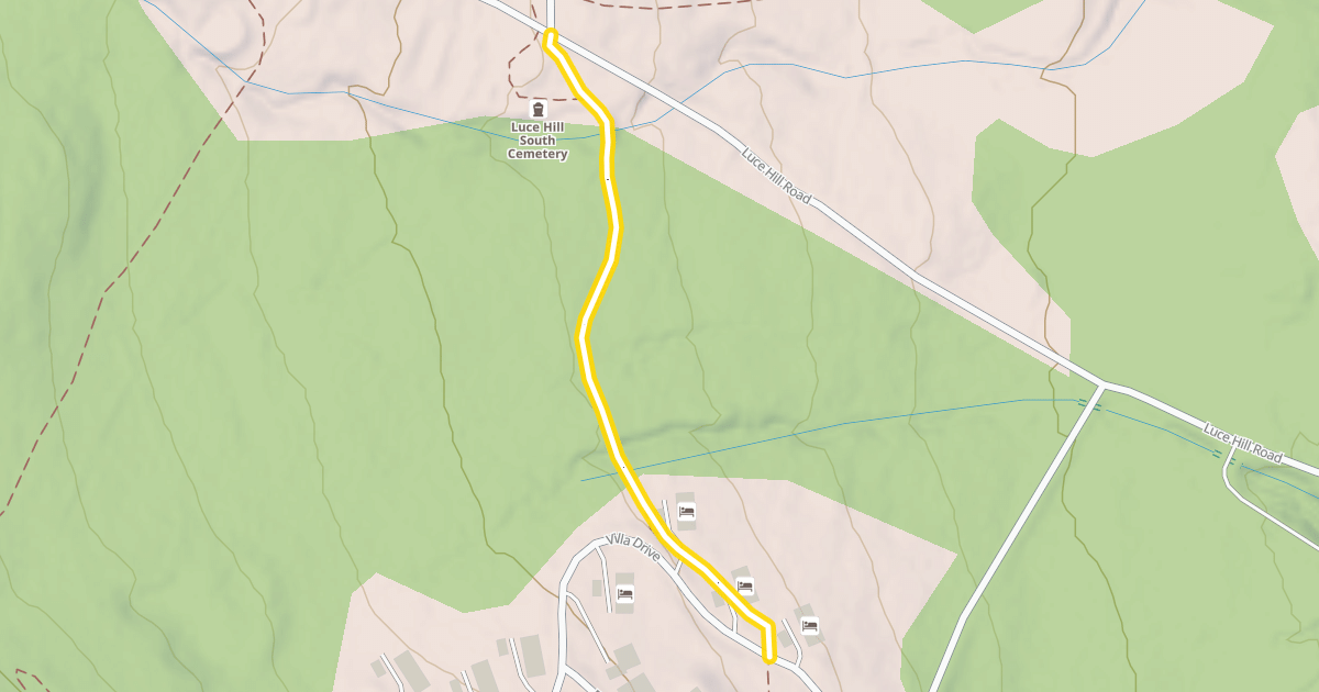 Map preview of Luce Trail