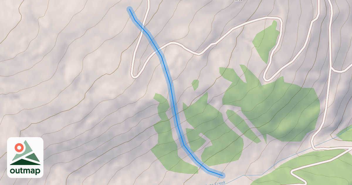 Map of North Chutes