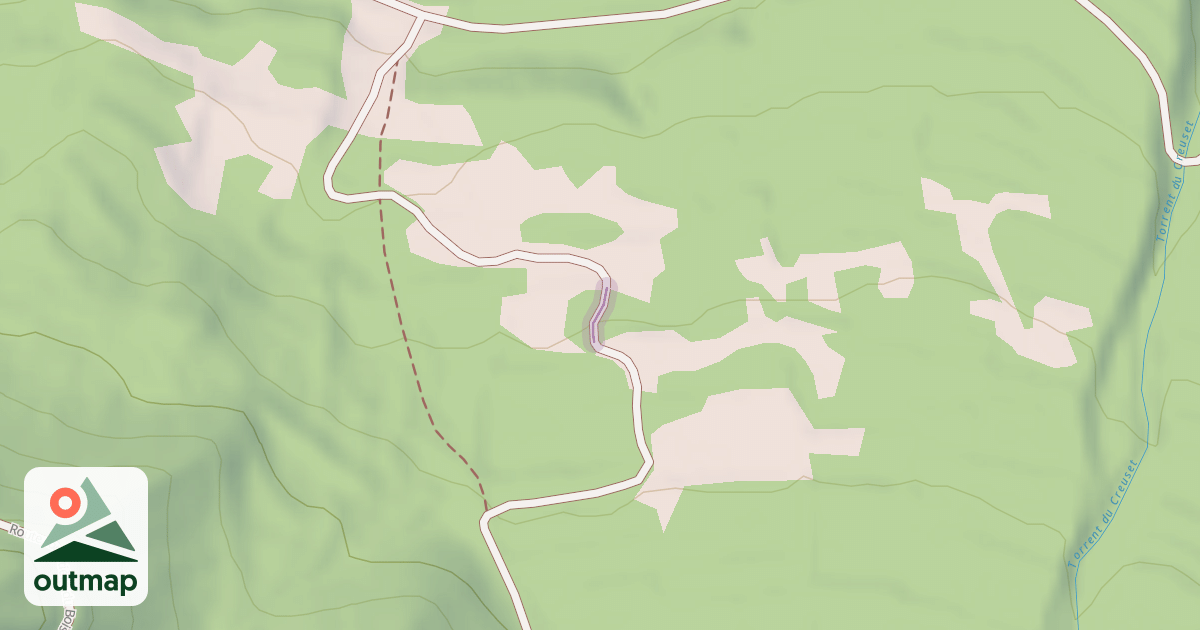 Map of La Forestière / Balcons
