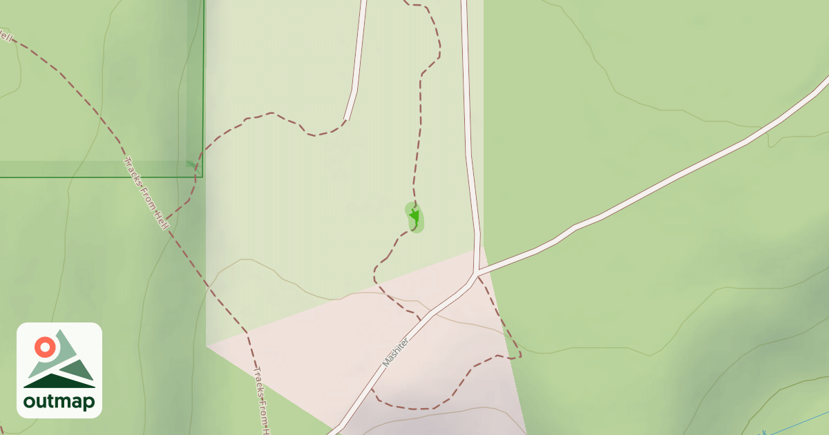 Map of Cliff's Corners
