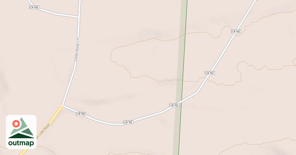 Map of GROUSE LAKE SPUR D