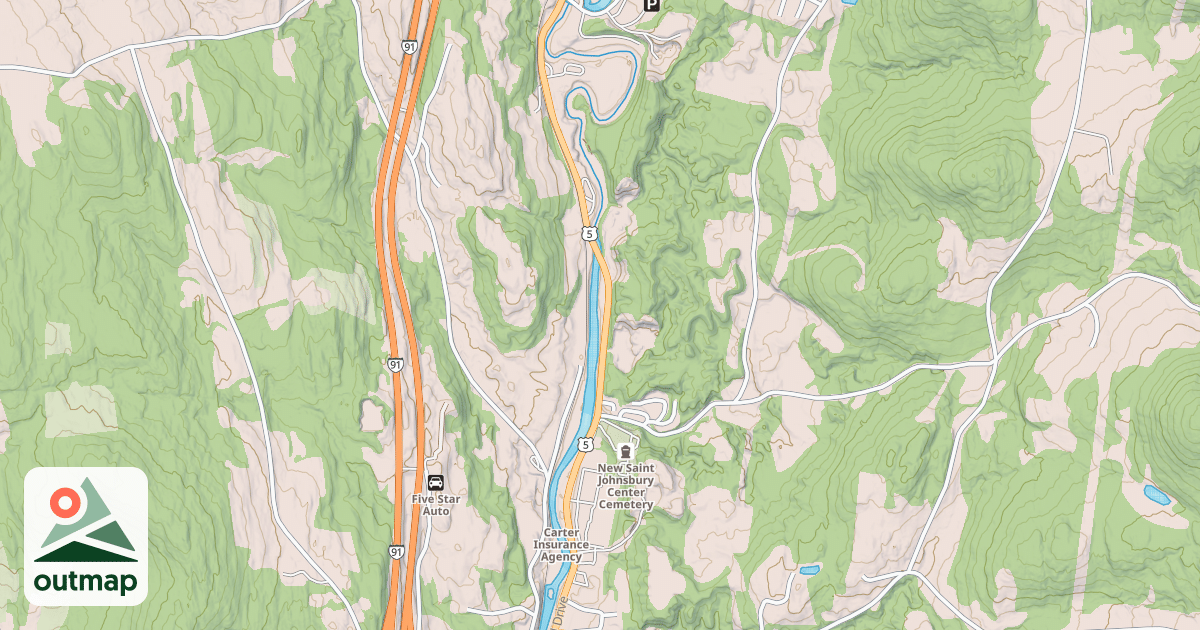Map of 5F4