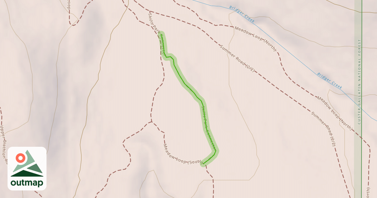 Map of Skills Park Connector