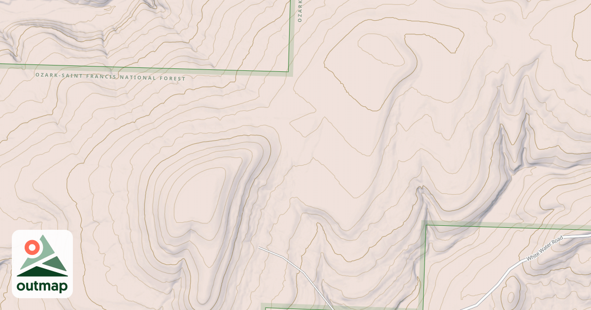 Map of ELMO CREEK
