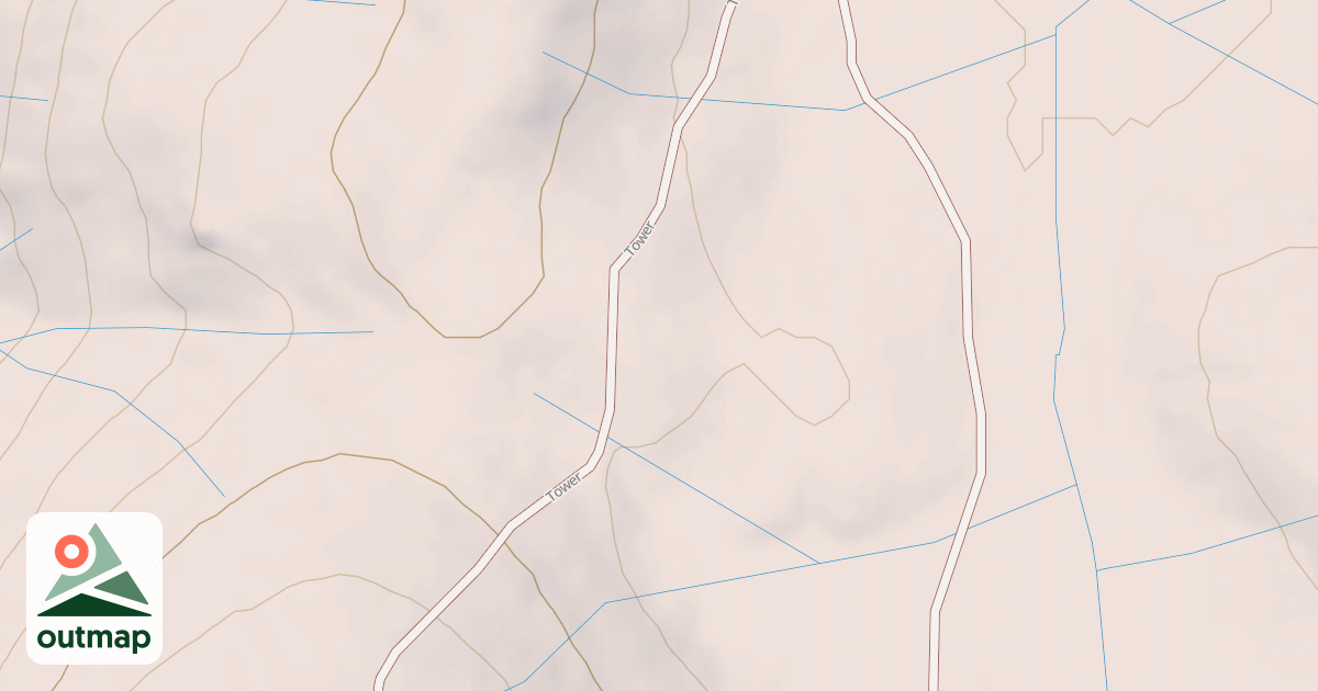 Map of Bald Mountain