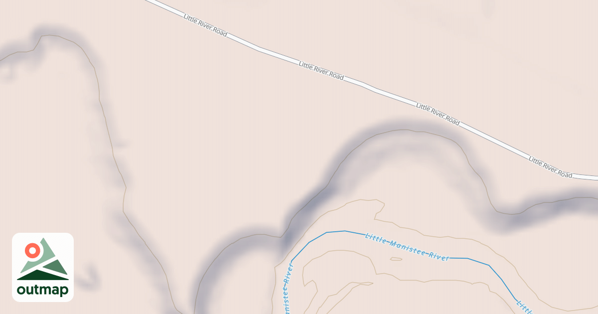 Map of OVERLOOK ANGLER ACCESS
