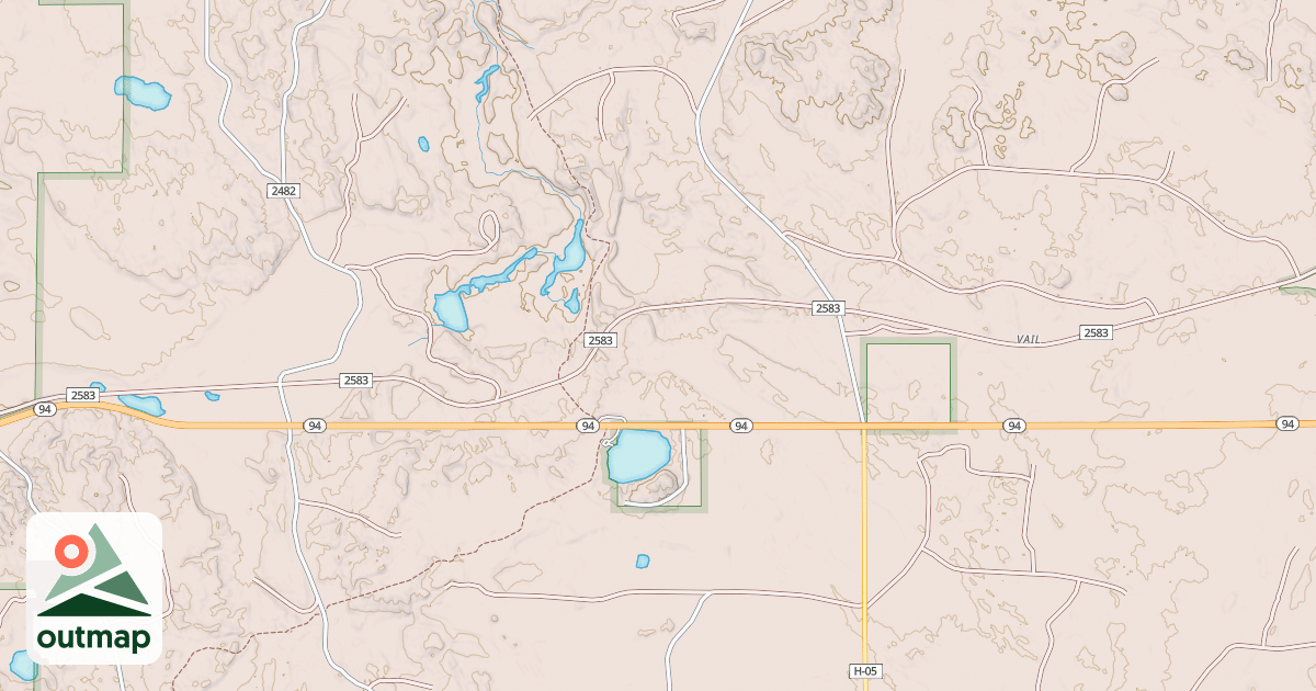 Map of PONDS